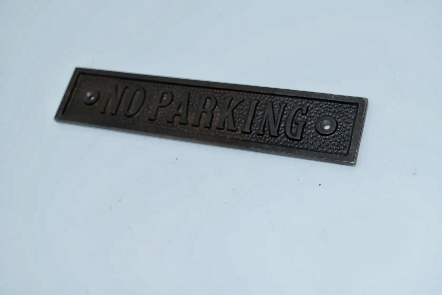 No Parking Plaque