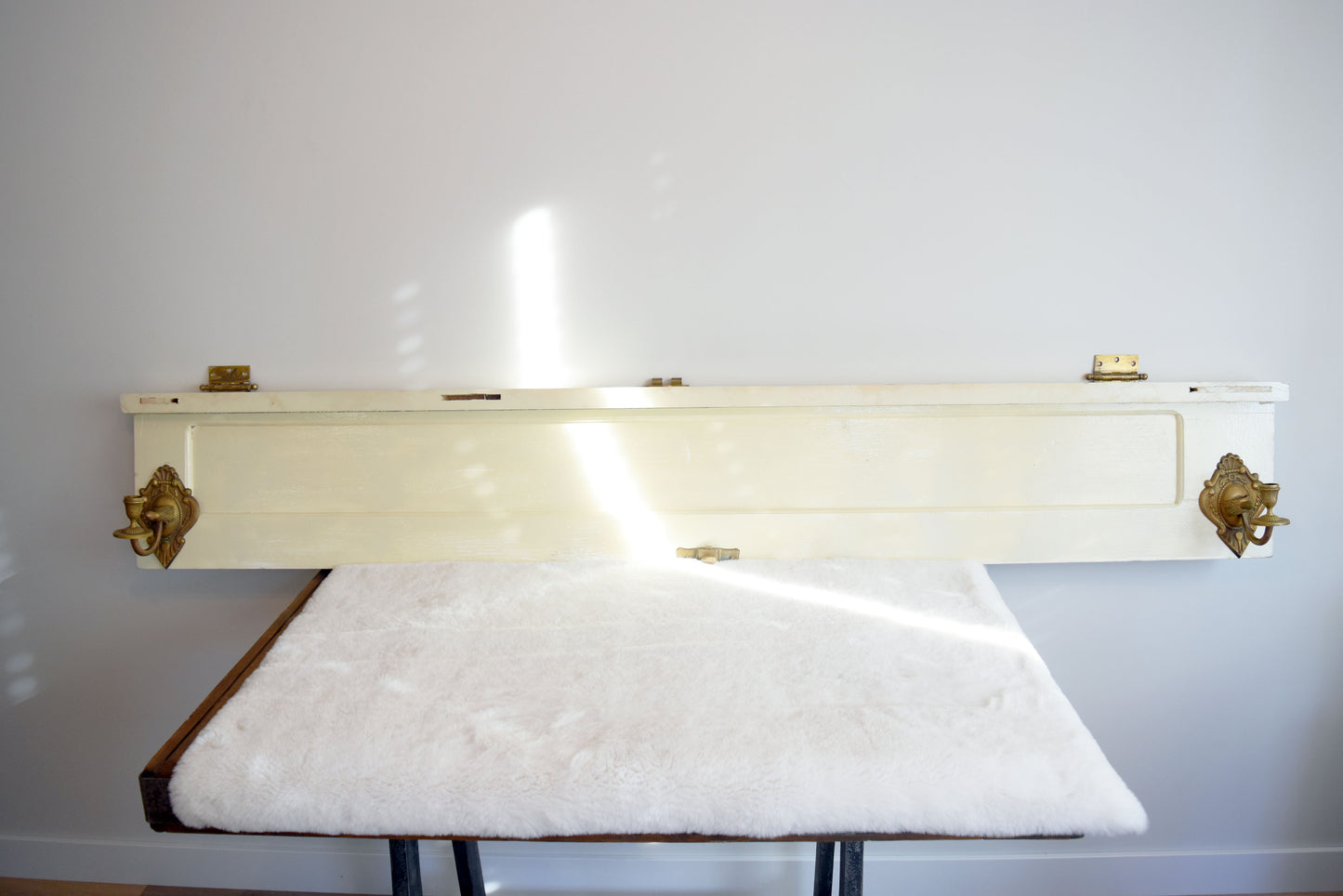 Brass Candle Shelf