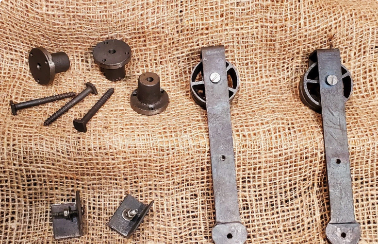 Mini Sliding Door Track kit - (48" rail)