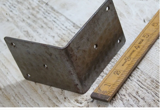 Butchers Block Corner Antique Steel Corners - 4 Sizes