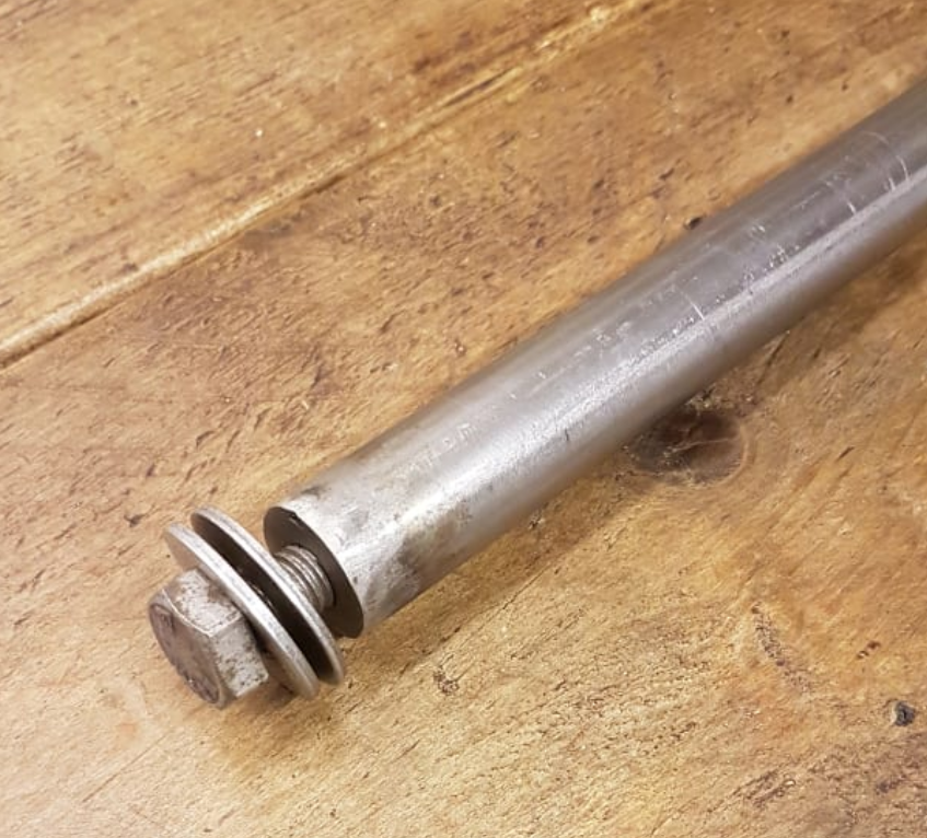 Connecting RODS for Tables or Benches 2 Styles (Hollow TUBE or SOLID Rod) various lengths