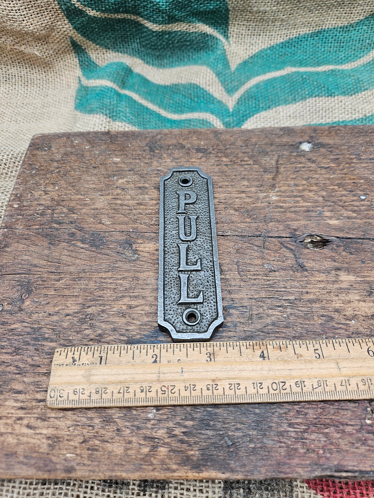 Pull Plaque - Small