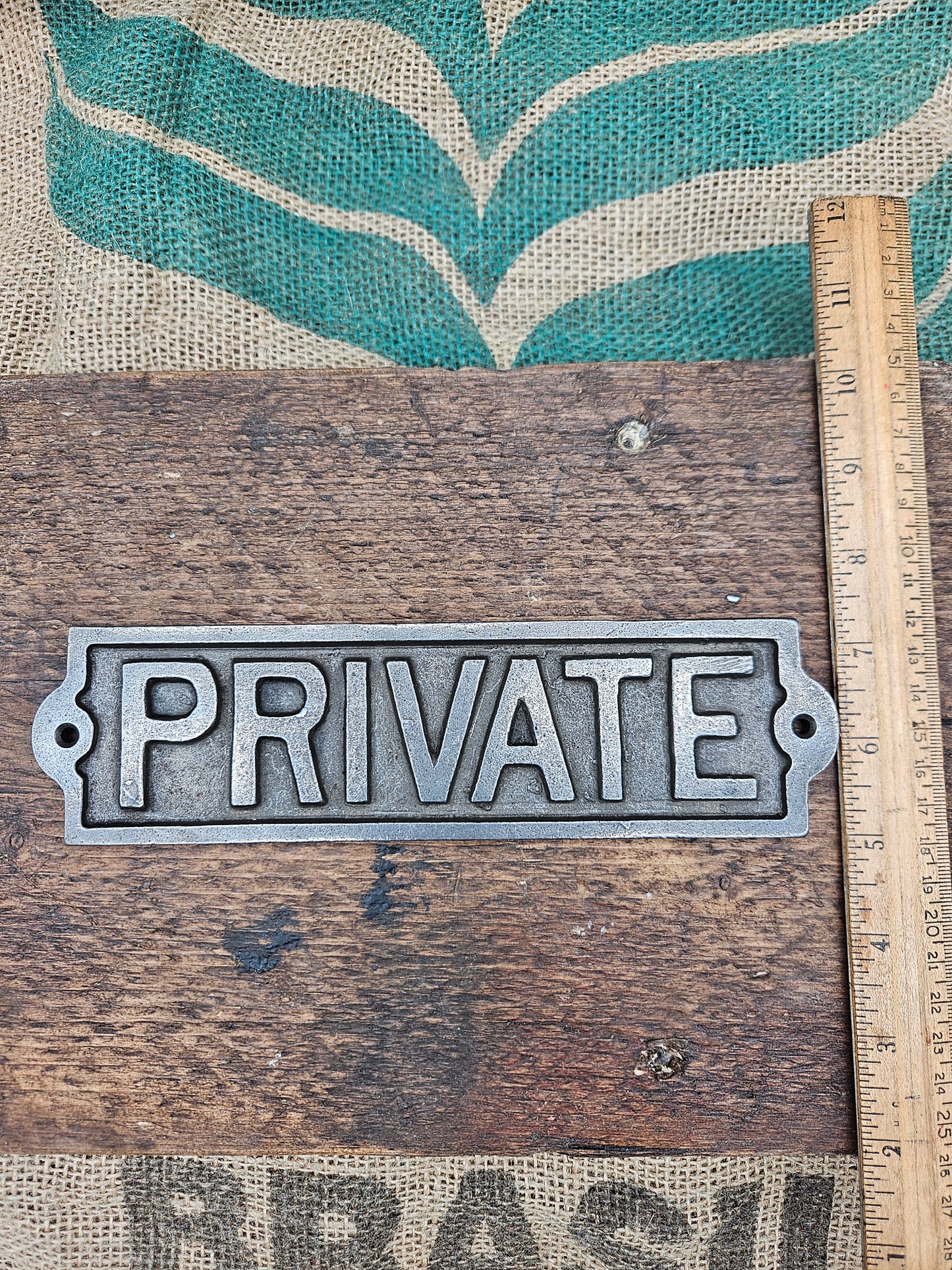 PRIVATE Plaque - 3 Sizes