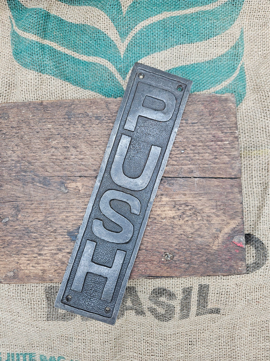 Door Push plate - PUSH