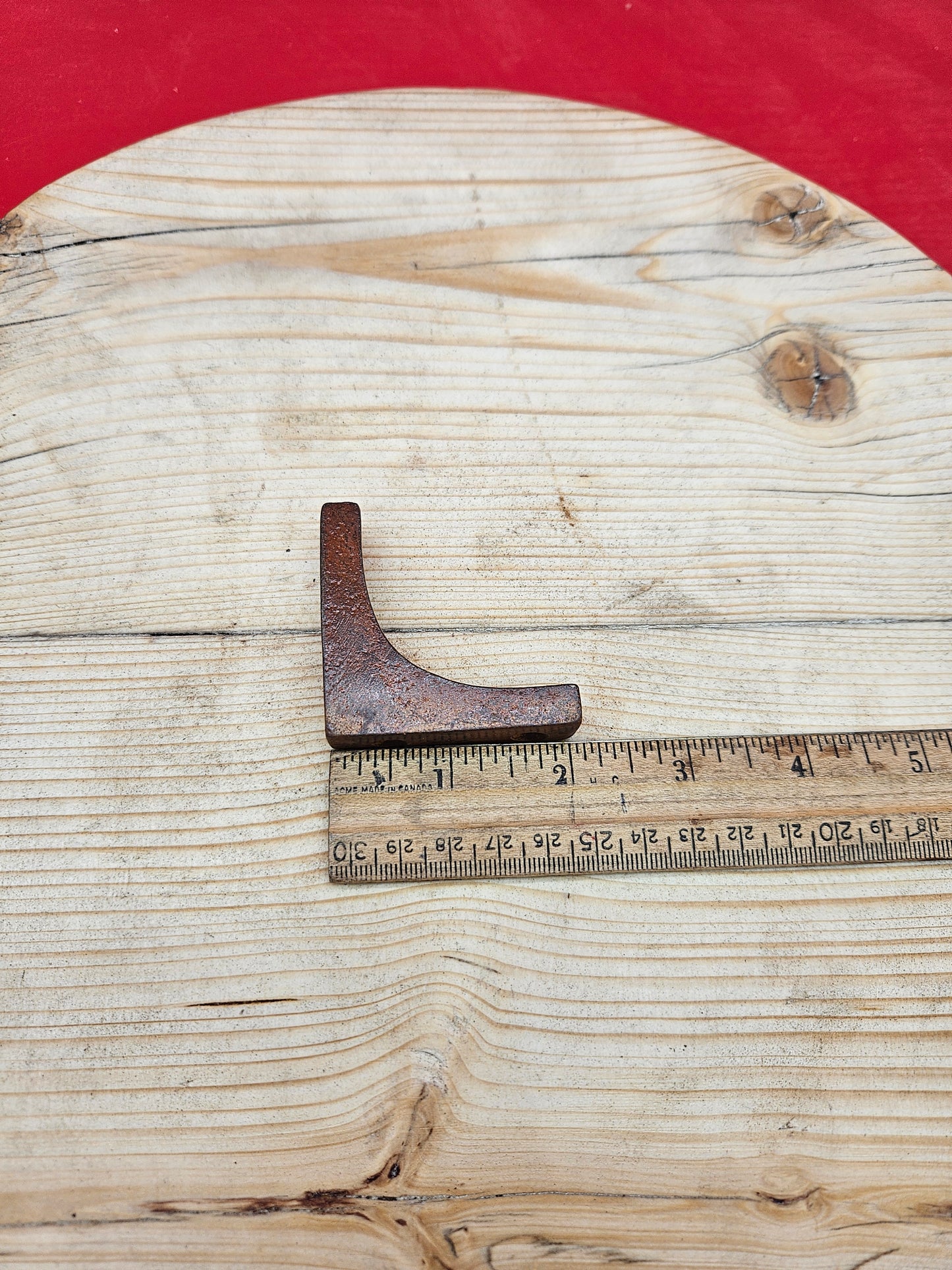 Corner Protectors - (4 finishes) Antique iron, Rustic, Black Beeswax, Polished Brass 2" x 2" x 1/2"