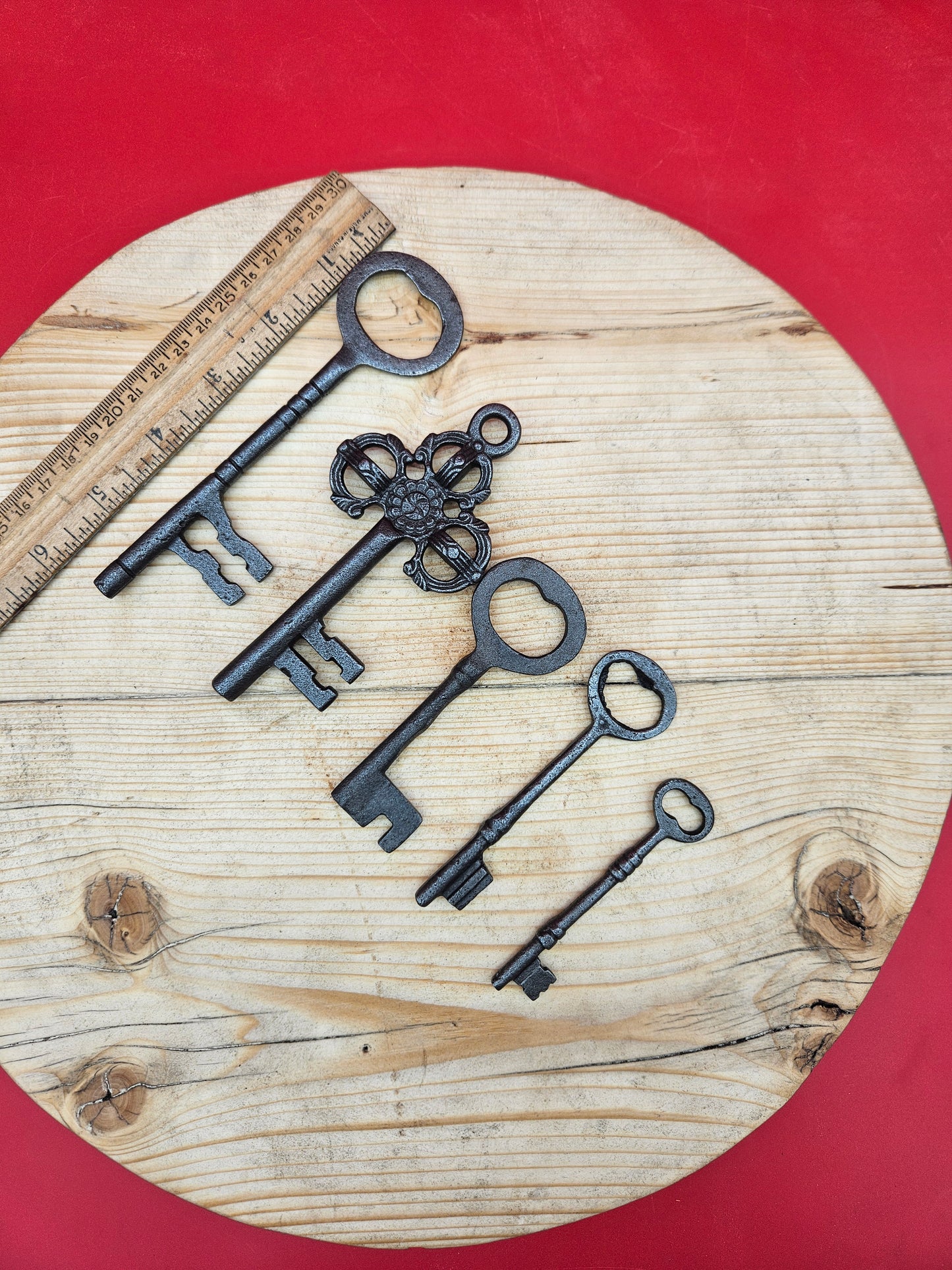 Keys - Decorative Cast Iron (set of 5)