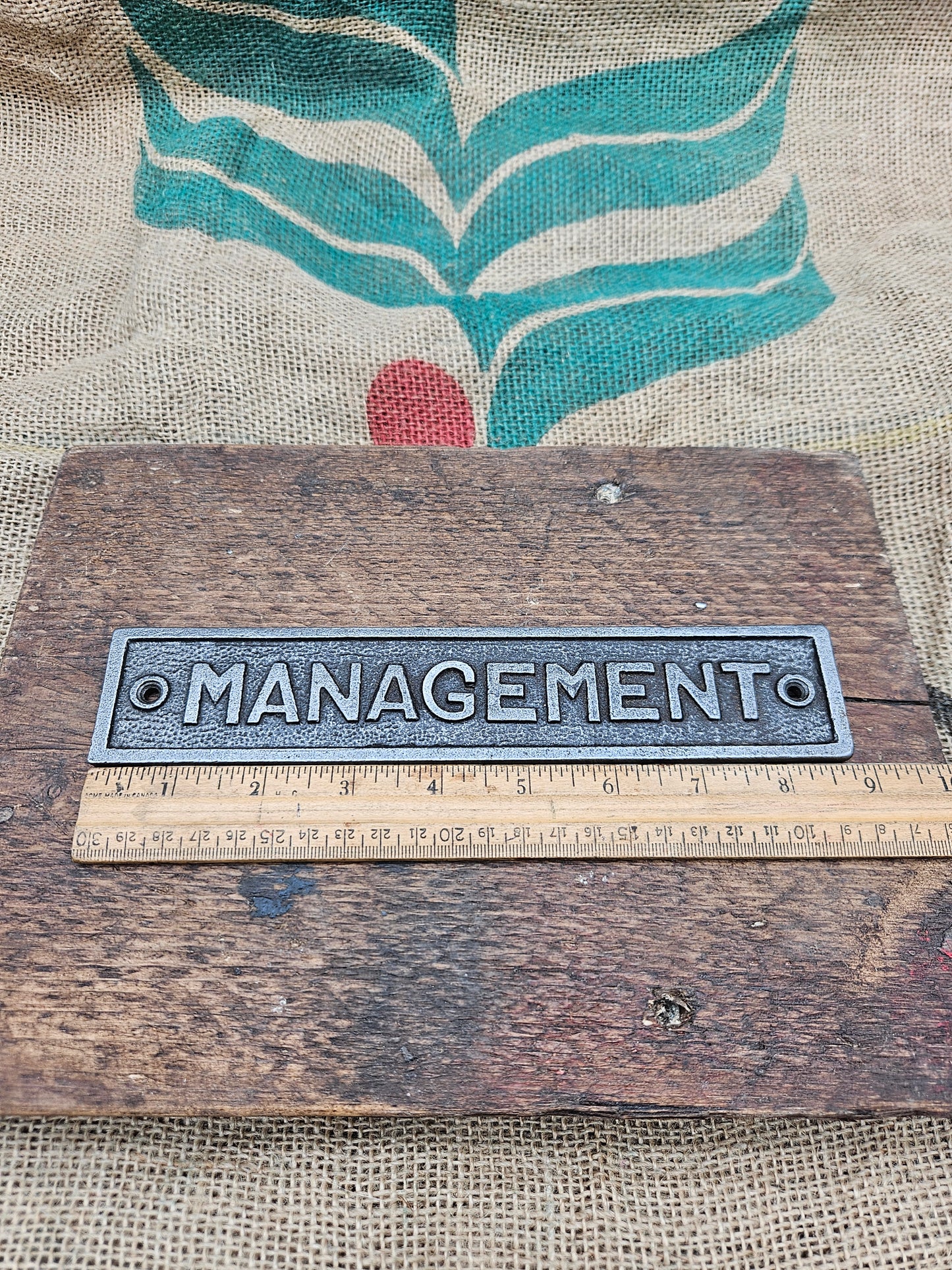 Management Plaque