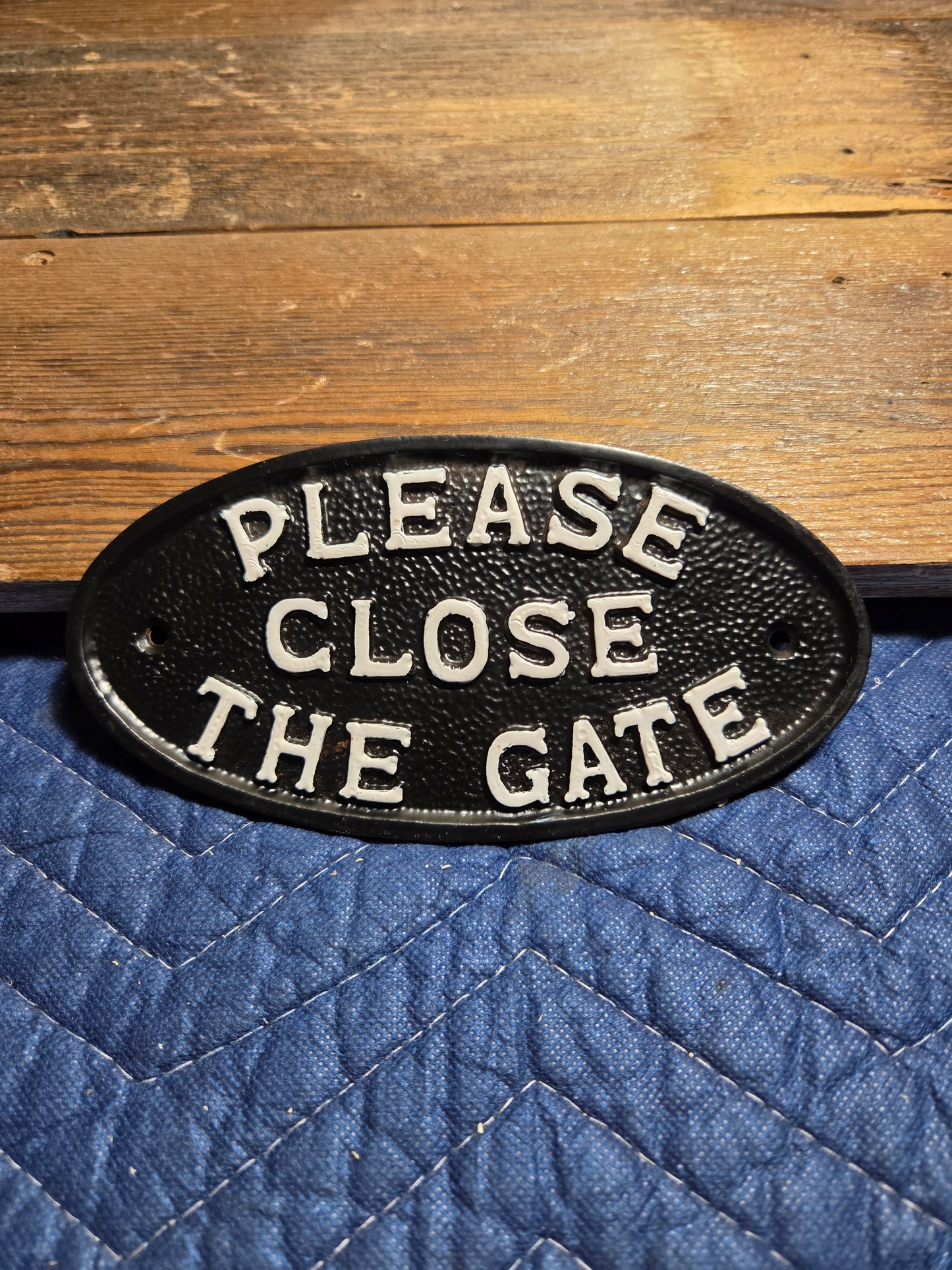 Please Close the Gate - 2 Options