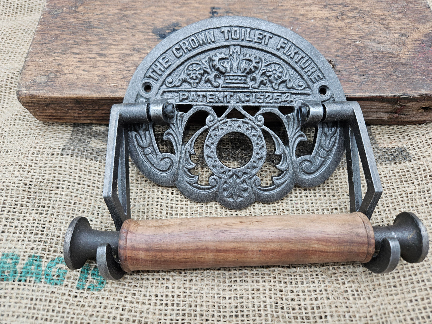 Crown Antique Iron - Toilet Paper Holder