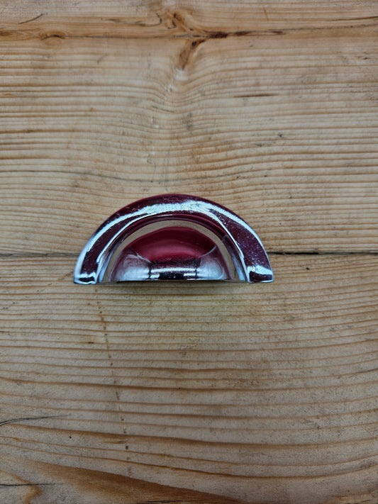 Basic Design - Chrome Cup Pull Handle Rear Thread