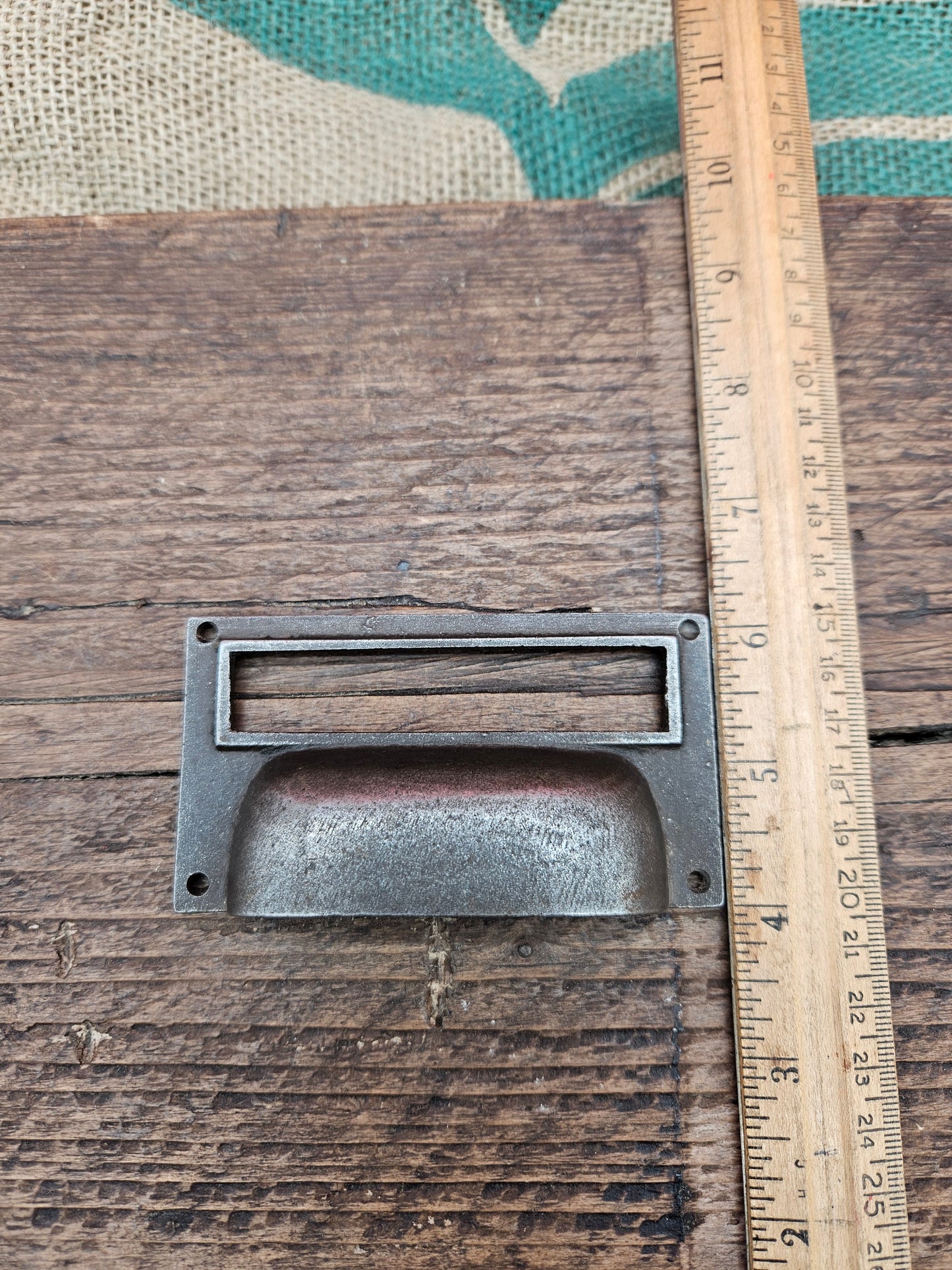 Square Label frame Cup Pull Handle