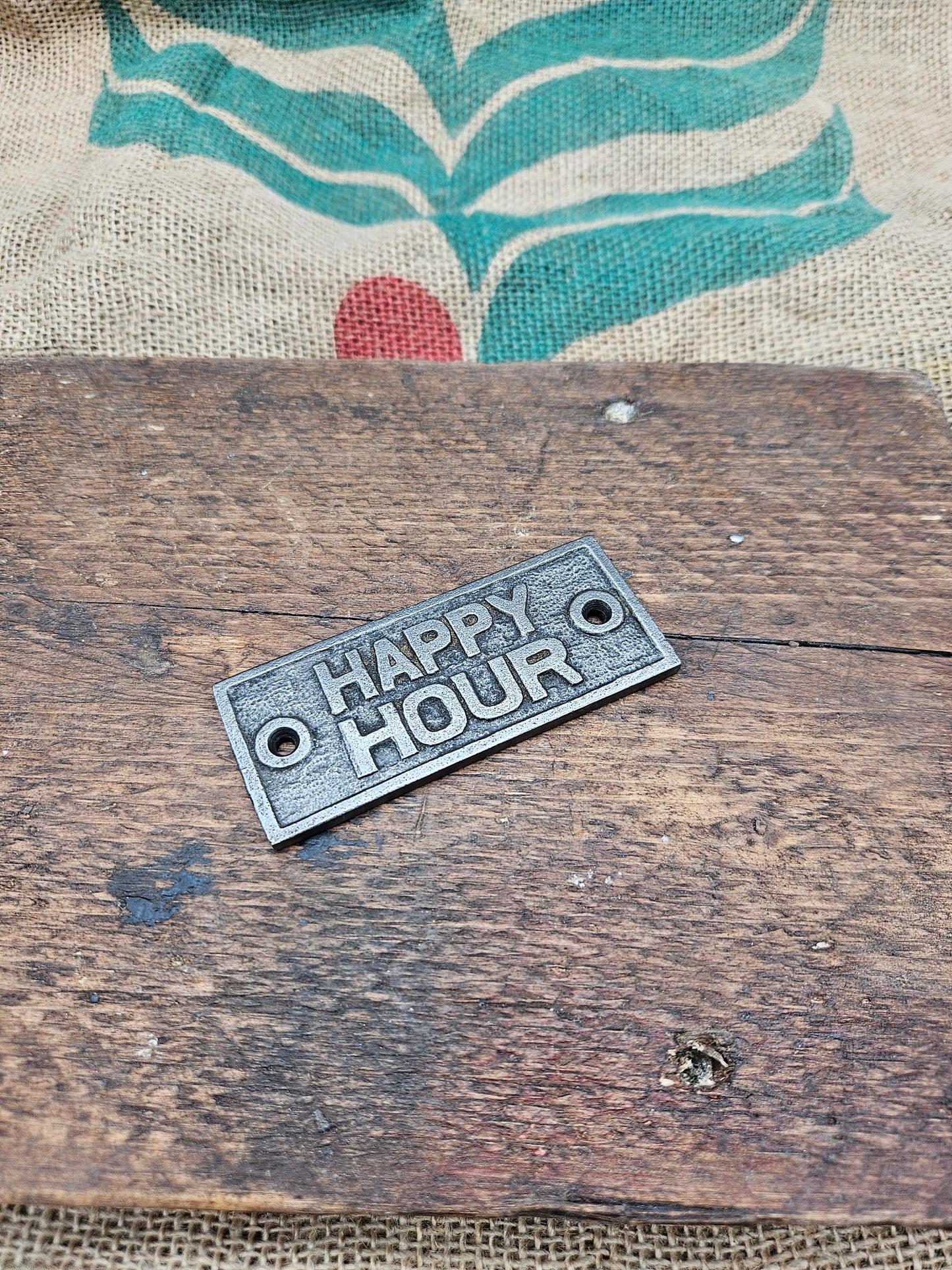 The Happy Hour Plaque