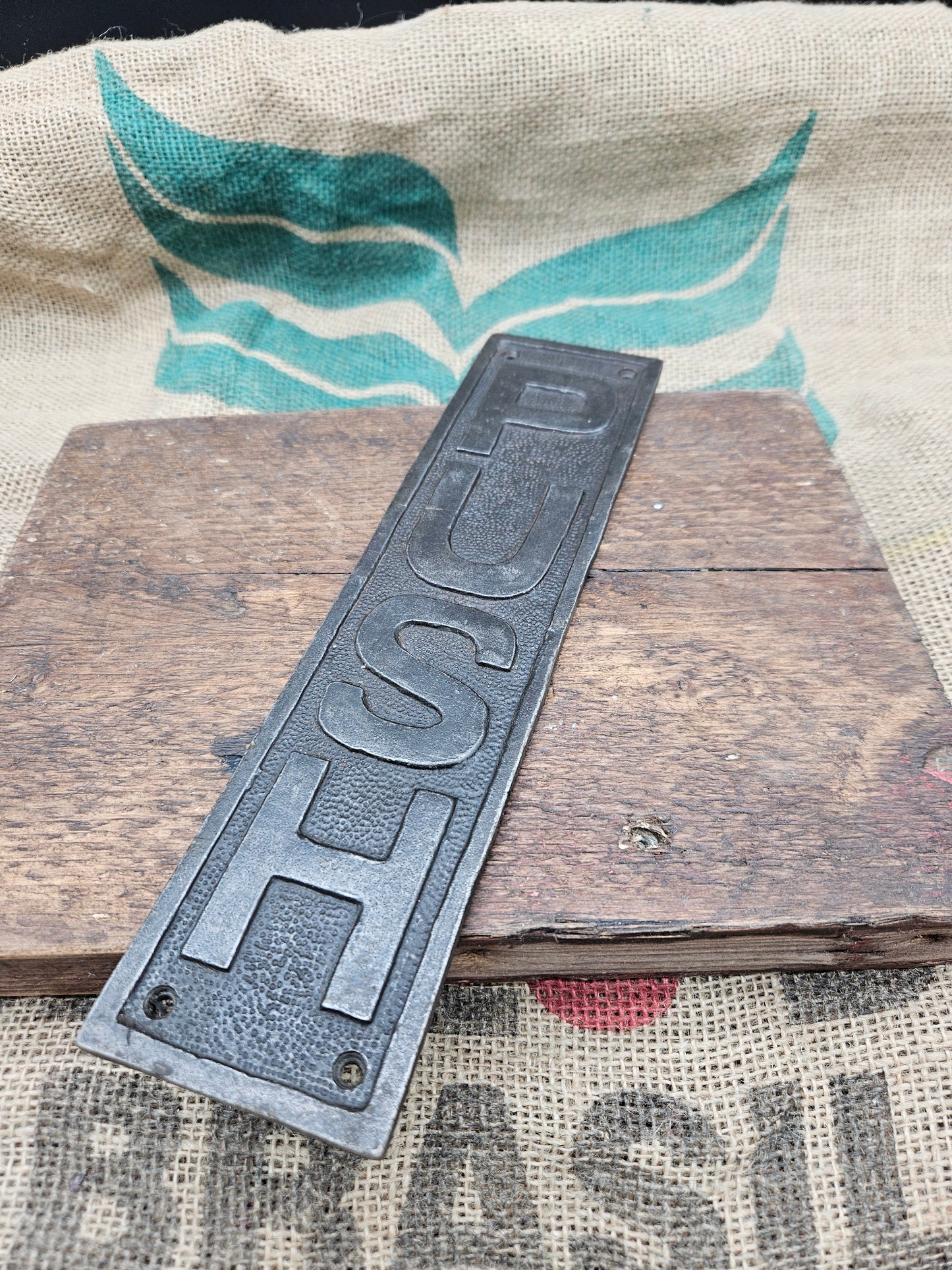 Door Push plate - PUSH
