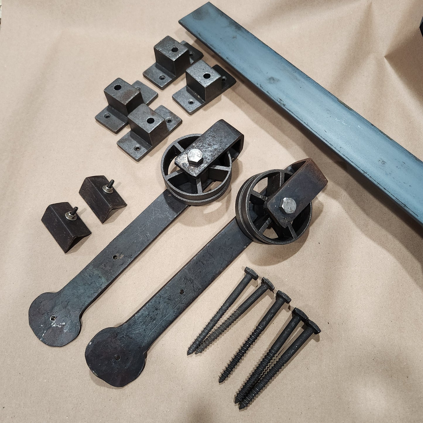 Sliding Door Hardware Kit - No Top Rail