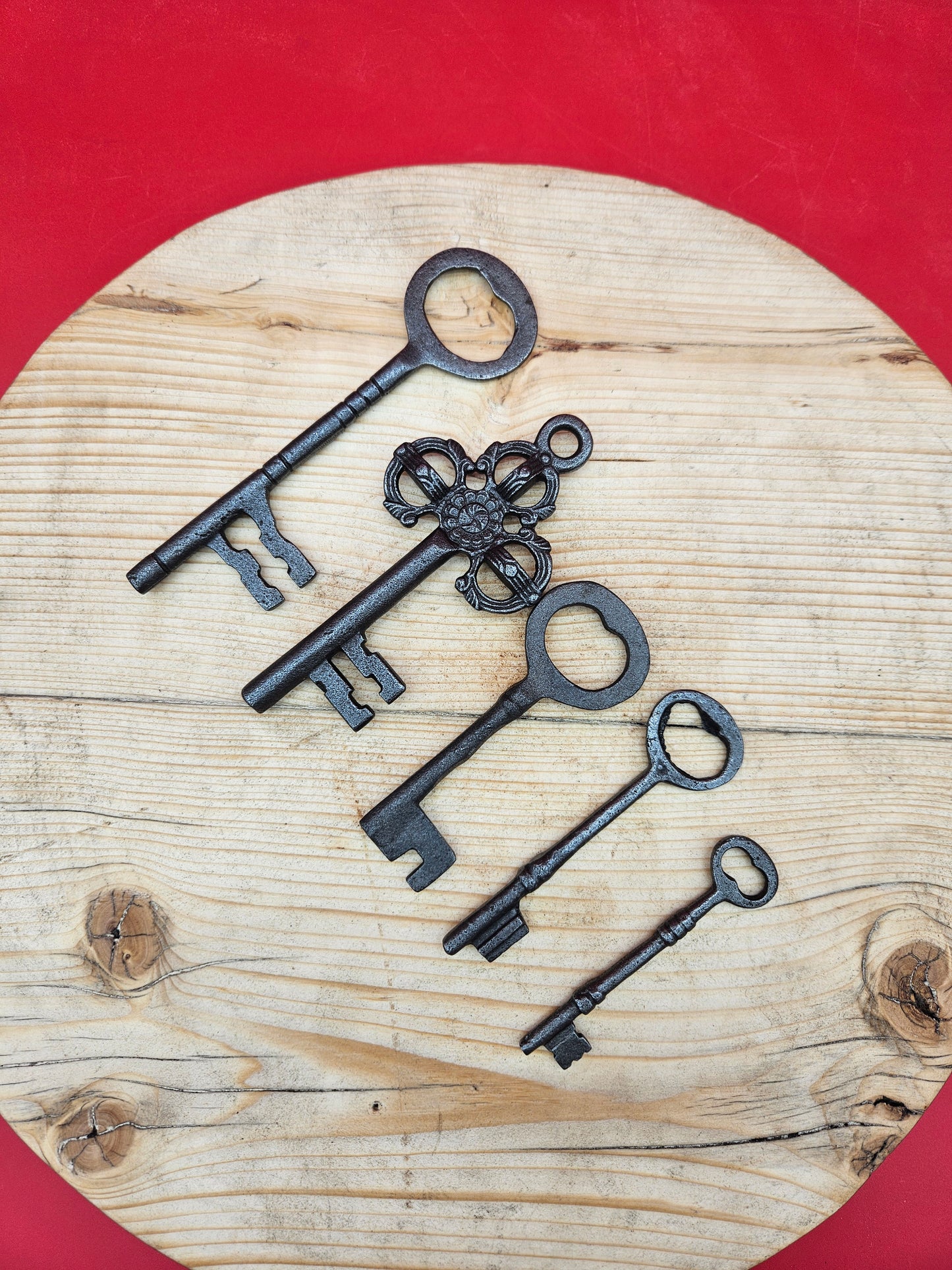 Keys - Decorative Cast Iron (set of 5)