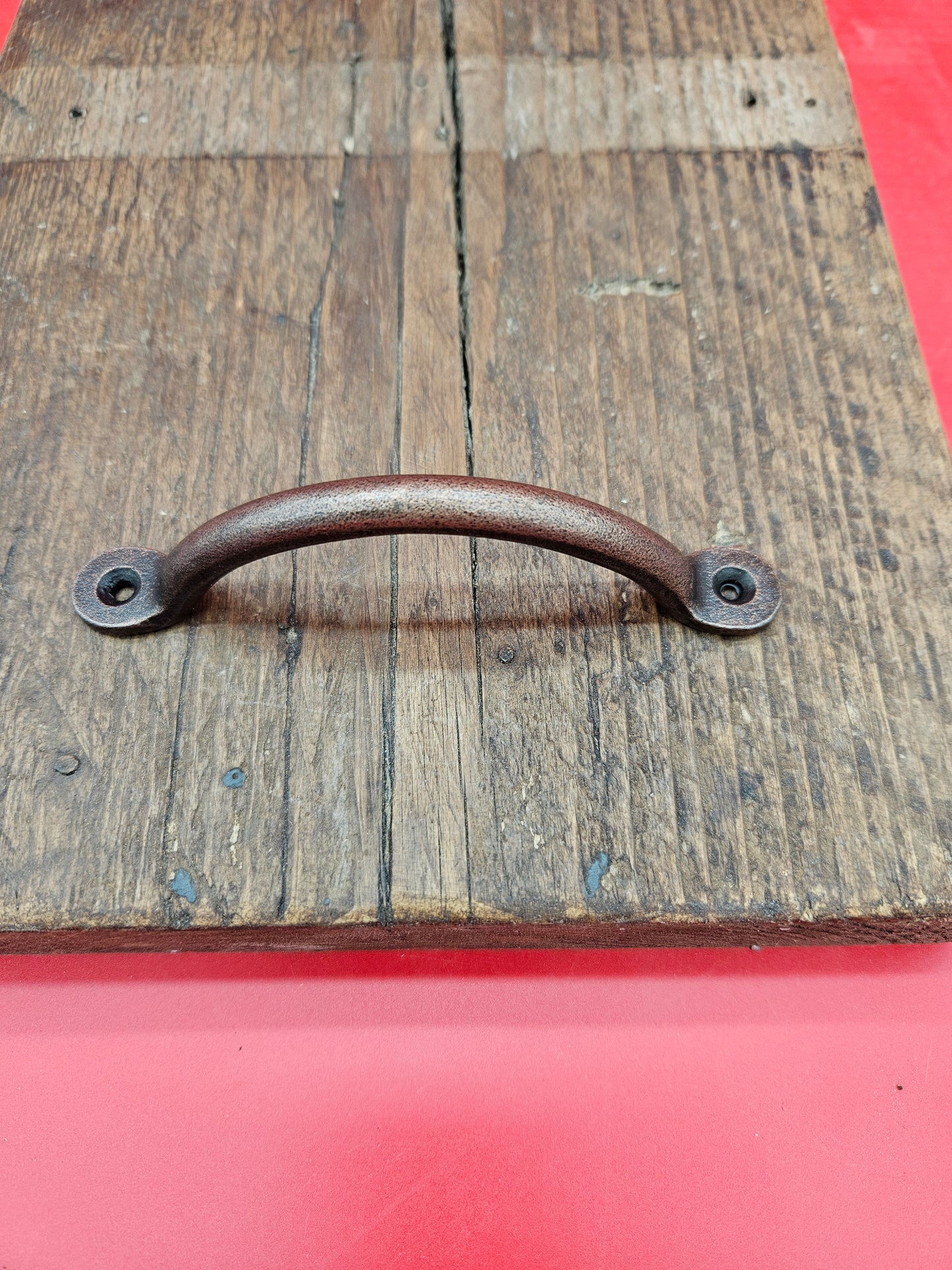 Bow Handle Penny End 5" Solid brass, chrome, antique iron, antique copper or black finishes