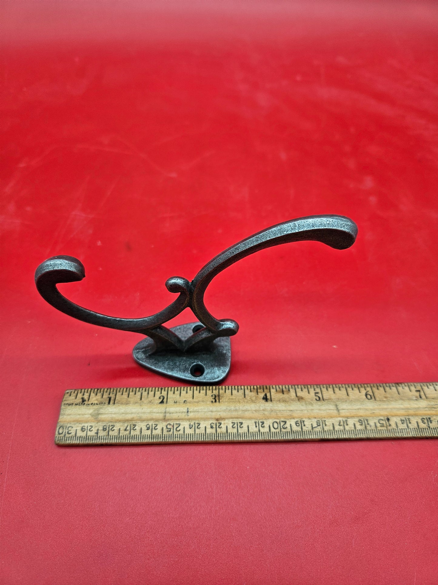 Addison Hat & Coat Hook - Antique Iron