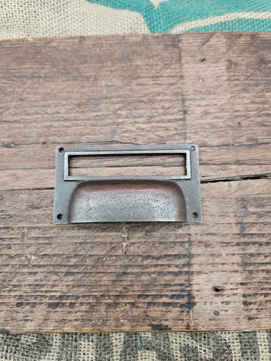 Square Label frame Cup Pull Handle