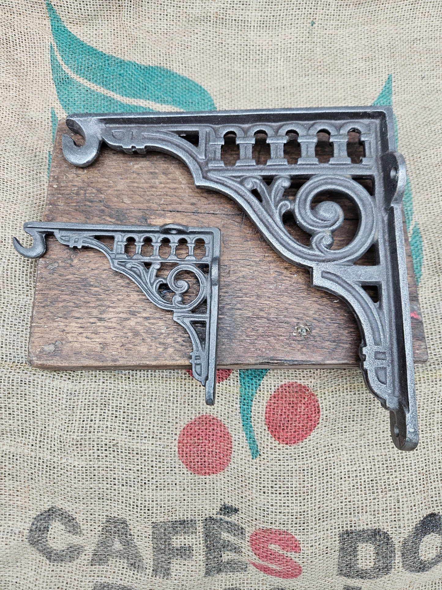 Roman Bracket with Hook - 5" & 10"