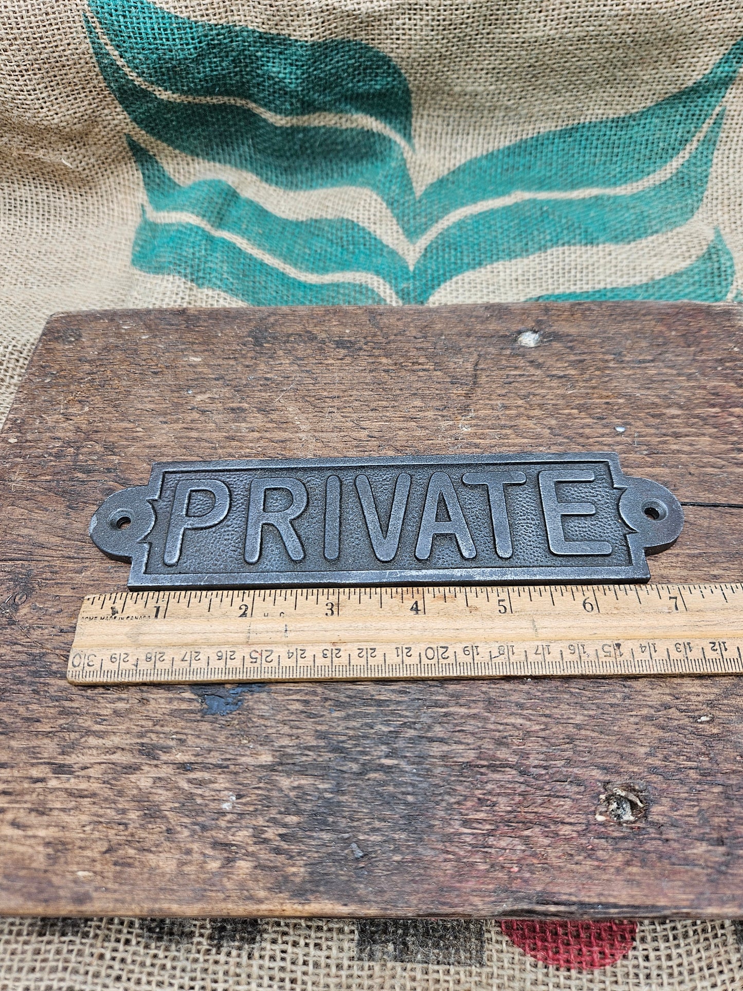 PRIVATE Plaque - 3 Sizes
