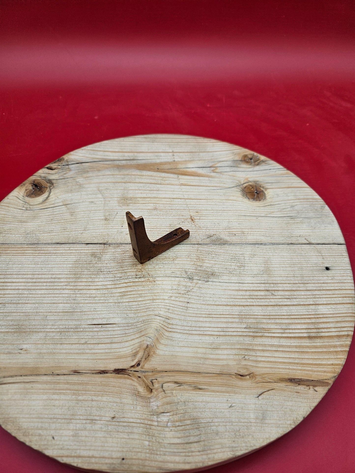 Corner Protectors - (4 finishes) Antique iron, Rustic, Black Beeswax, Polished Brass 2" x 2" x 1/2"
