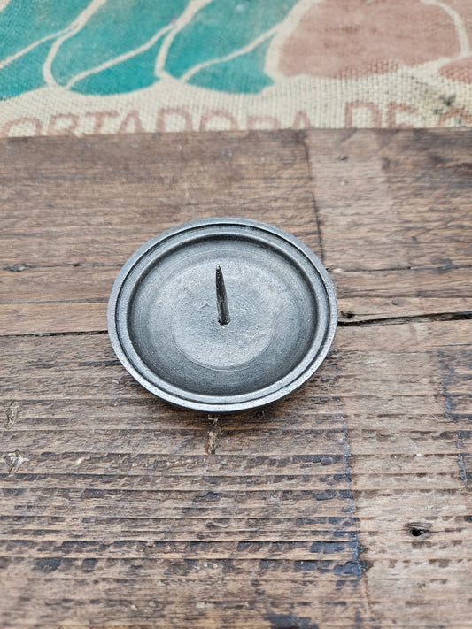 Candle Base Holder - Cast Iron 3"