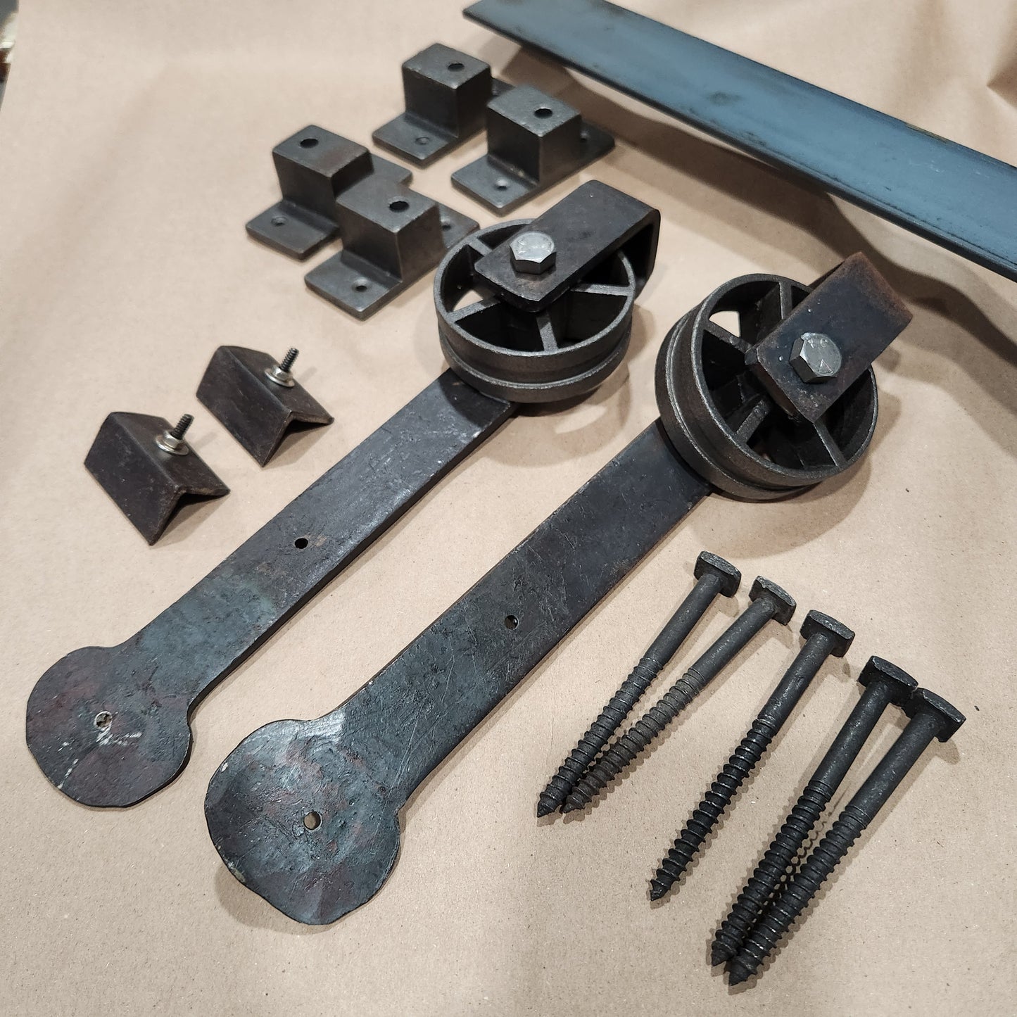 Sliding Door Hardware Kit - No Top Rail