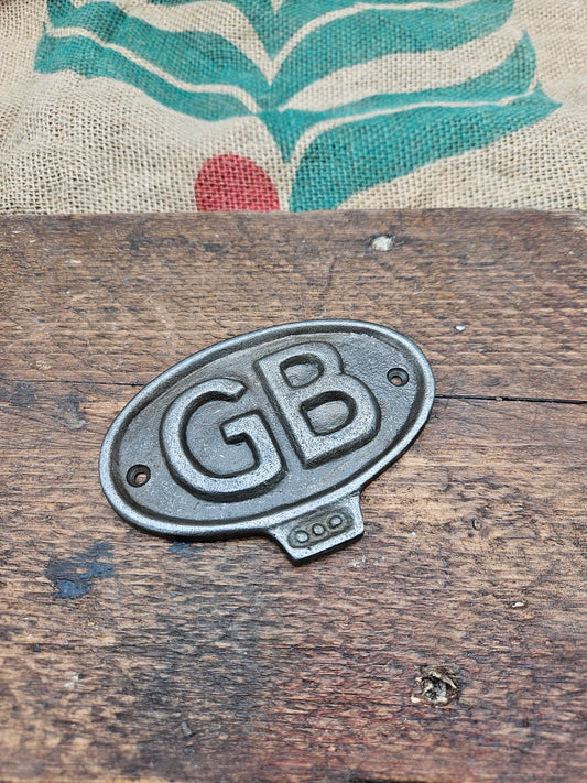 The GB Plaque - Cast Iron