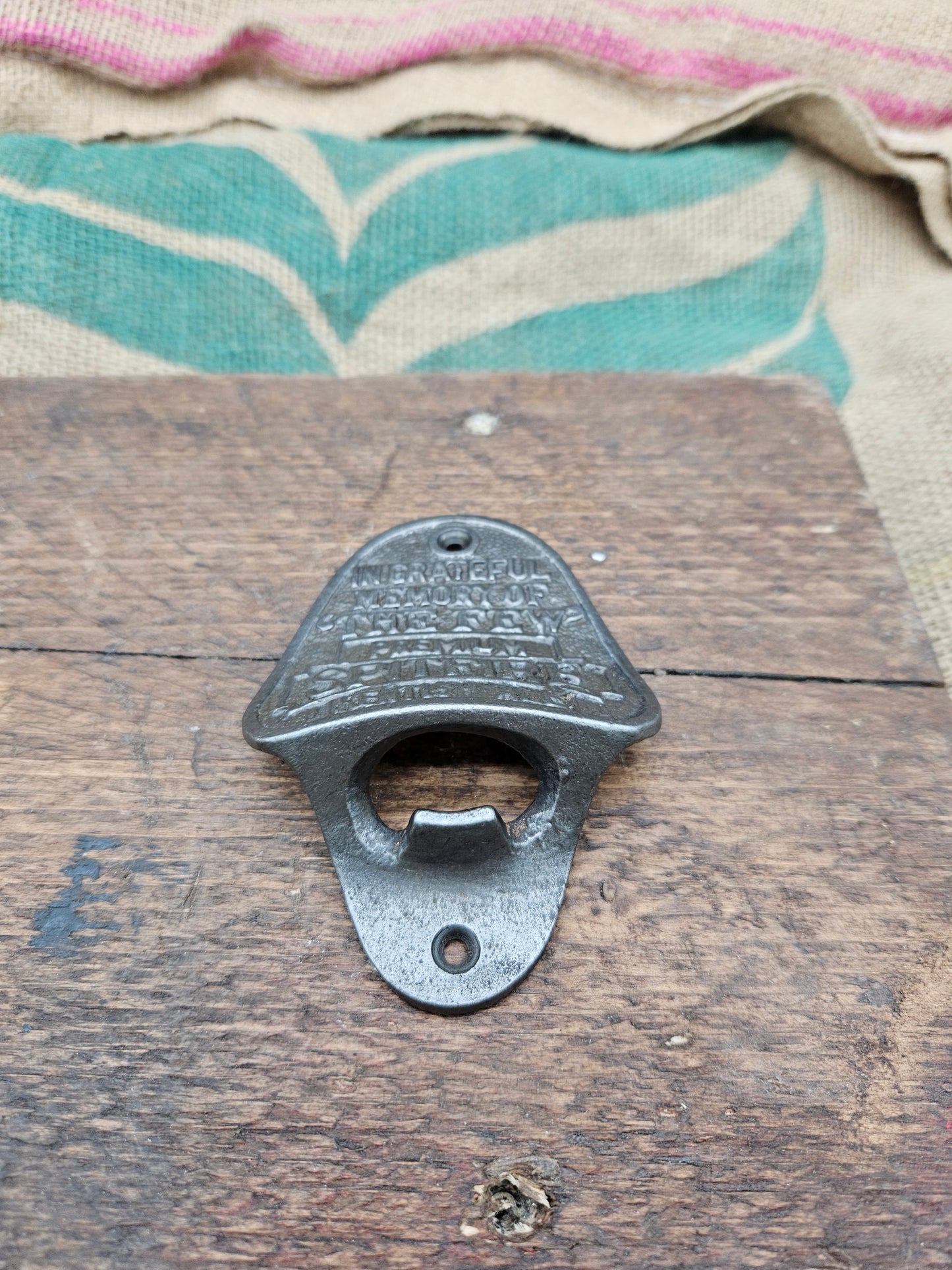 Spitfire - 'In grateful memory of the few' - Beer bottle opener