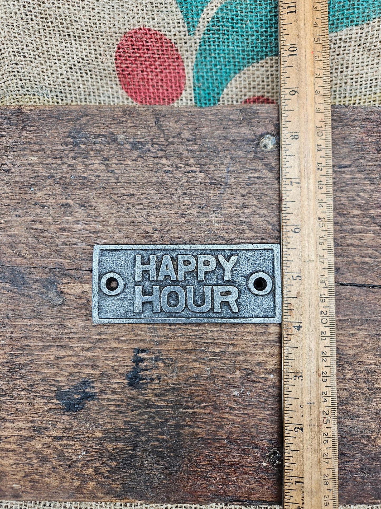 The Happy Hour Plaque