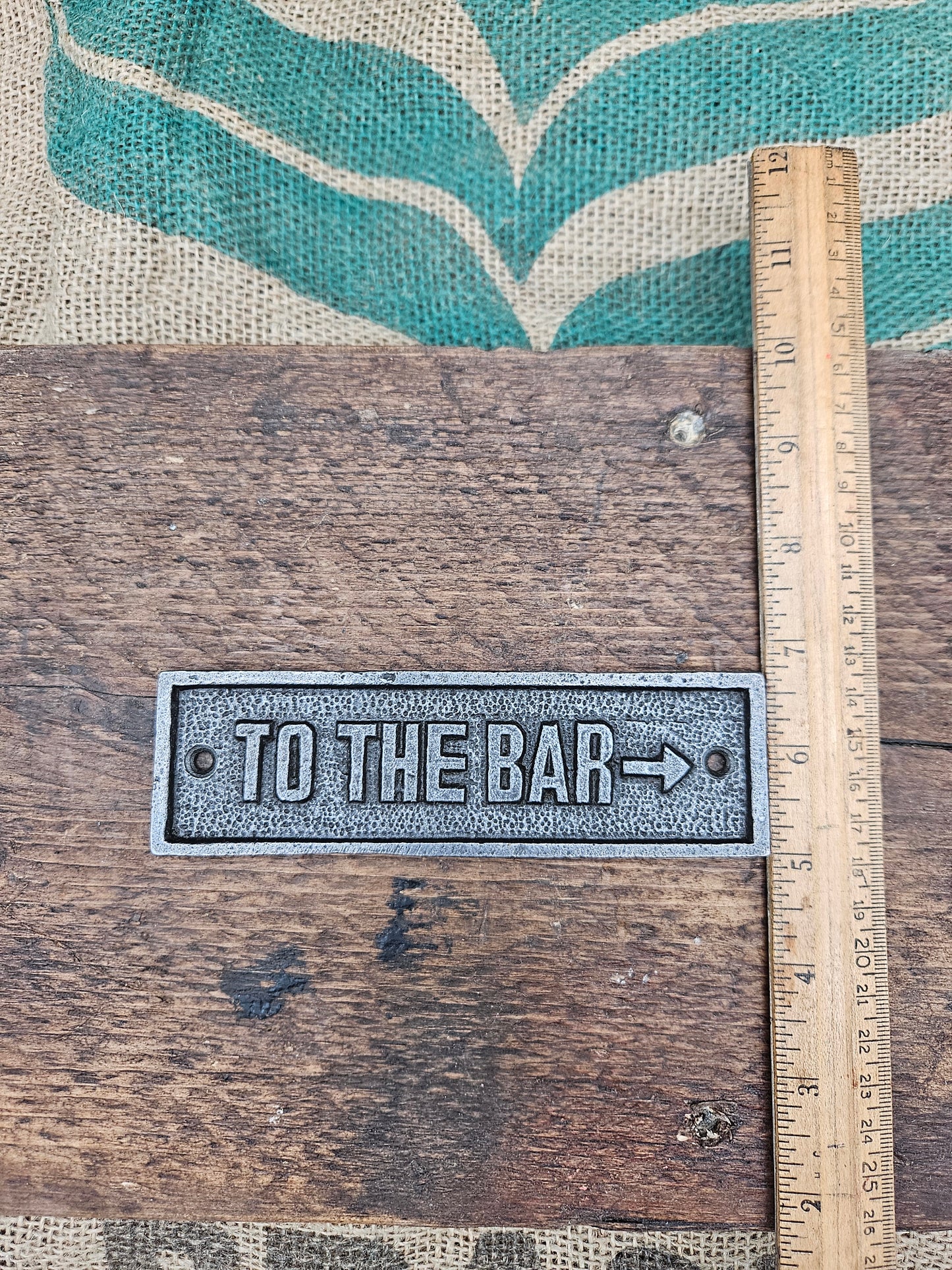 To The BAR - Plaque