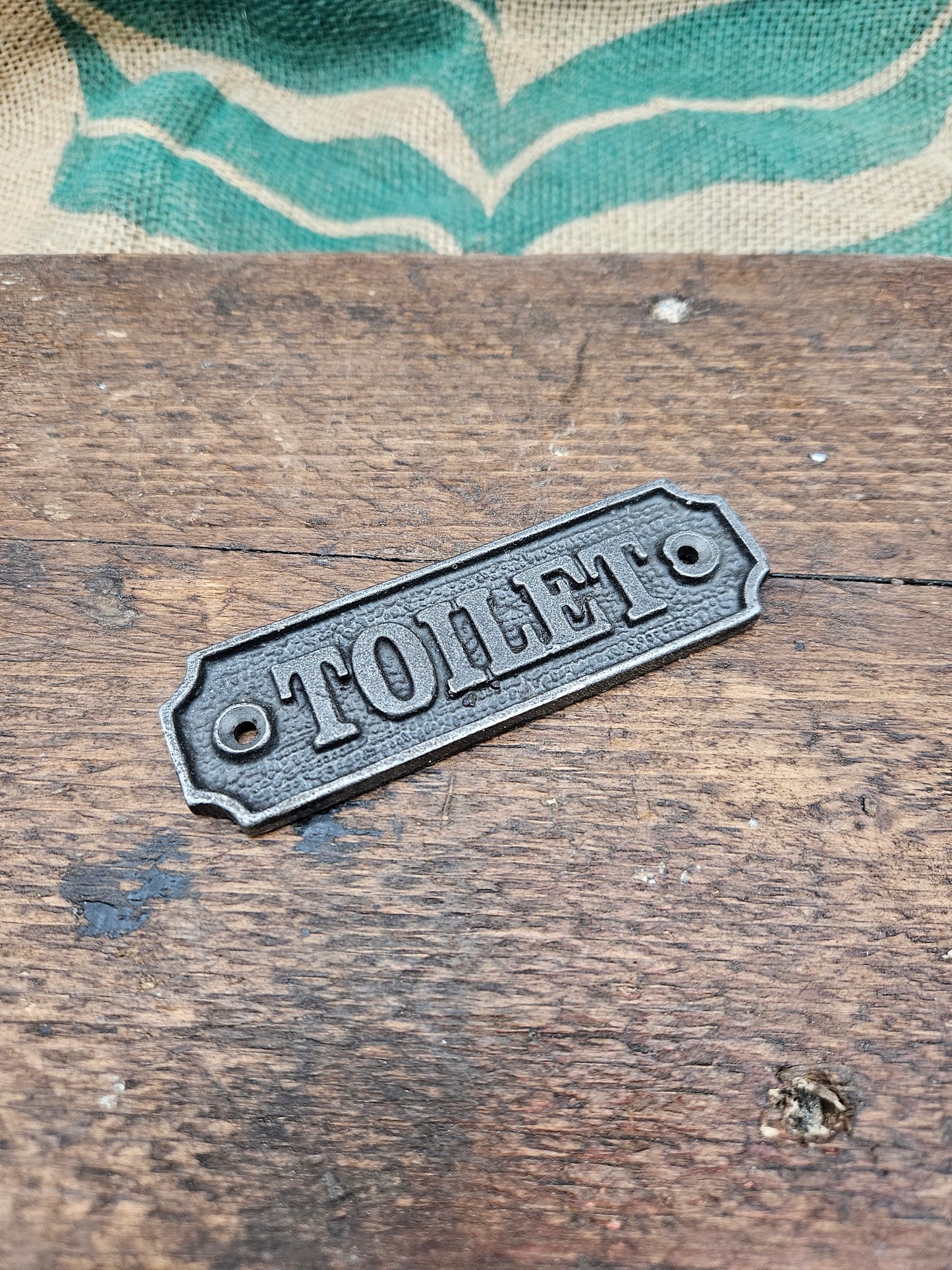 Toilet Plaque