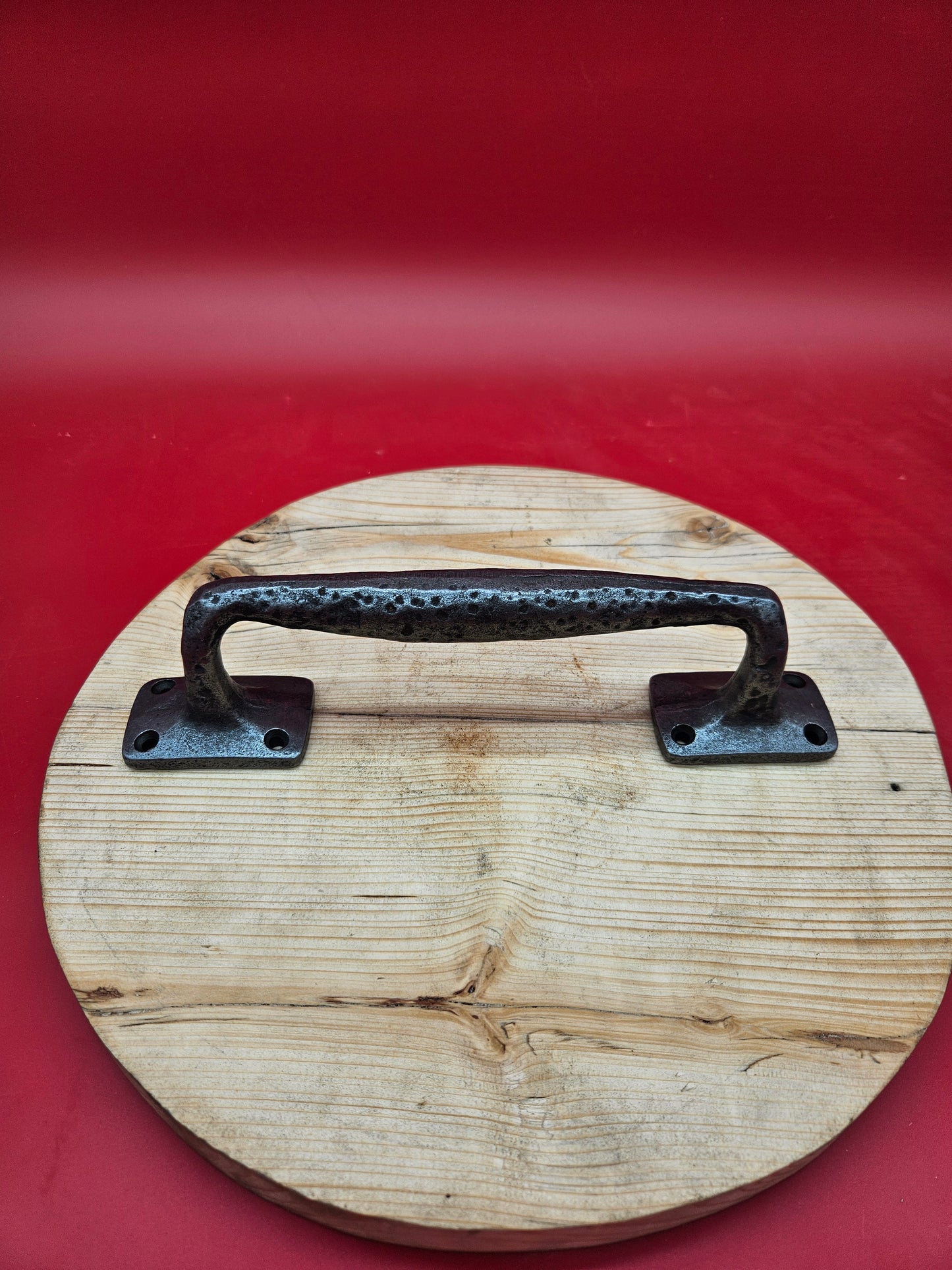 Heavy Duty Pull Handle - Cast Iron vintage style - Antique Iron or Epoxy Black