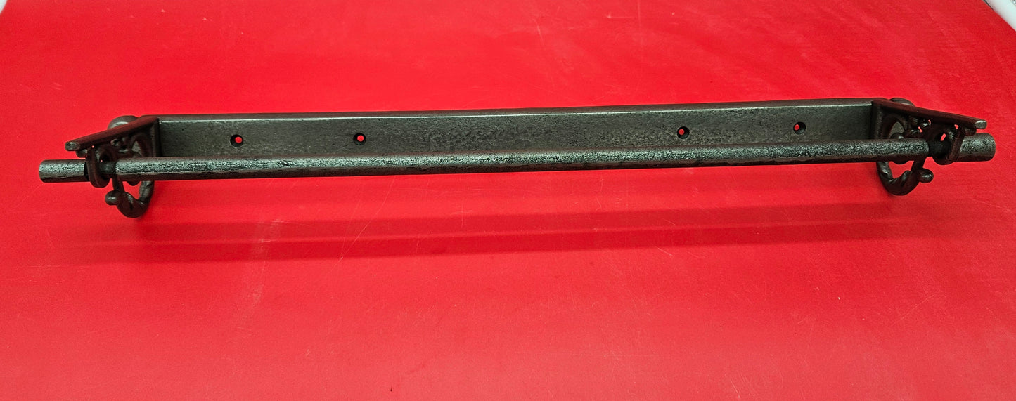 Towel Rail with Scroll Ends - 21"