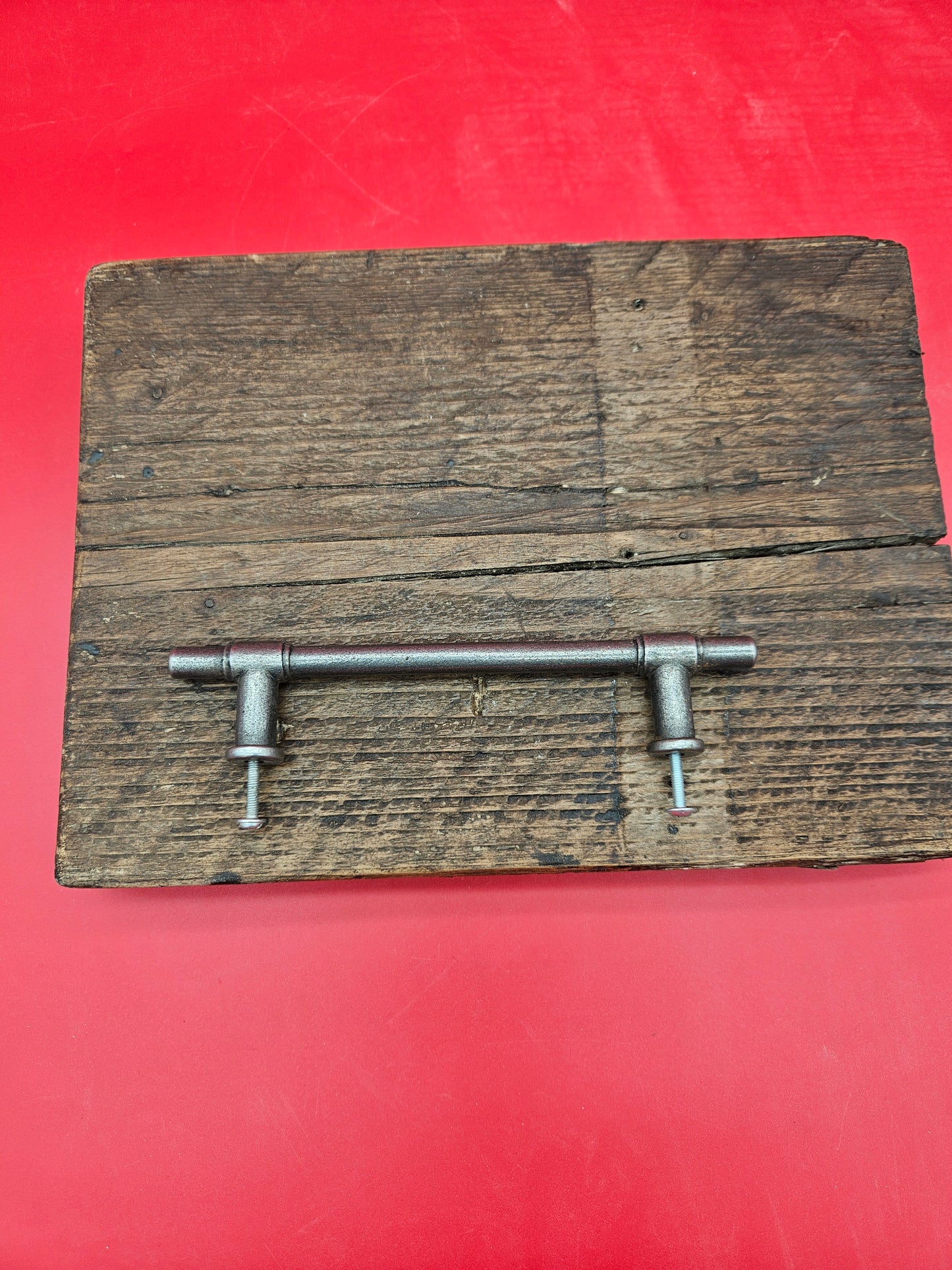 Bar Handle Cast Antique Iron KETTLEWELL 7 inches