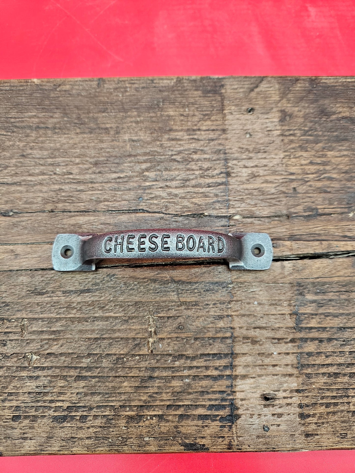 Cheese Board Handle - Antique Iron
