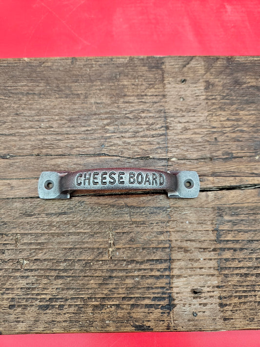 Cheese Board Handle - Antique Iron