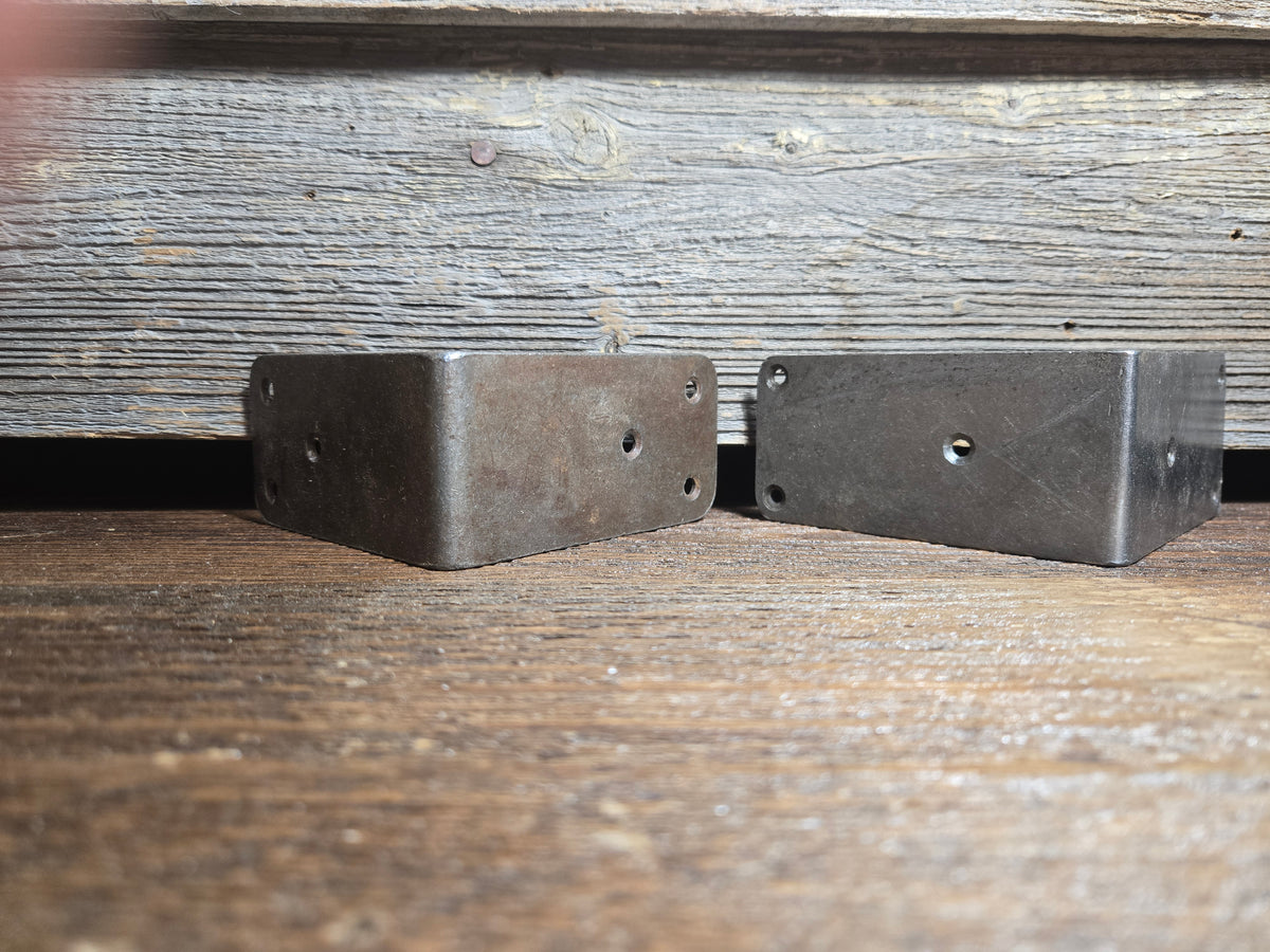 Butchers Block Corner Antique Steel Corners - 5 Sizes