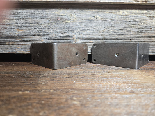Butchers Block Corner Antique Steel Corners - 5 Sizes