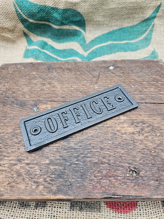 Office Large Plaque