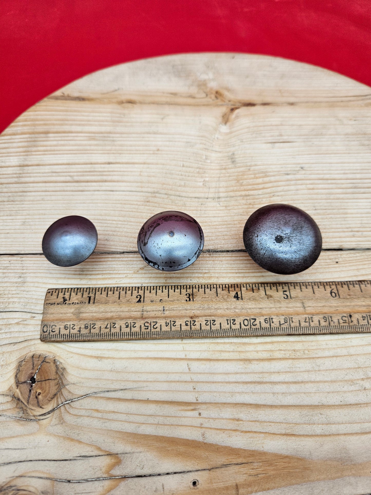 Round Domed Stud - 3 Sizes