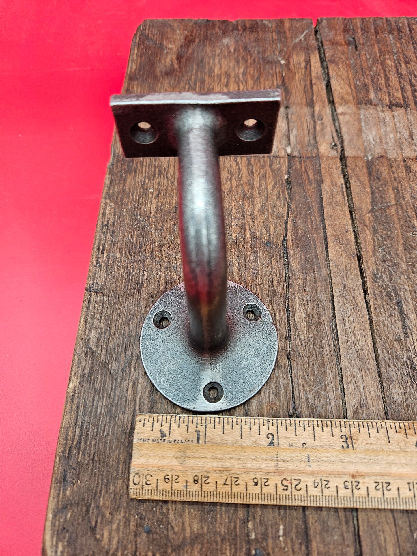 Hand Rail Bracket Strong base of 2.5" or 2 1/8" Cast Antique Iron