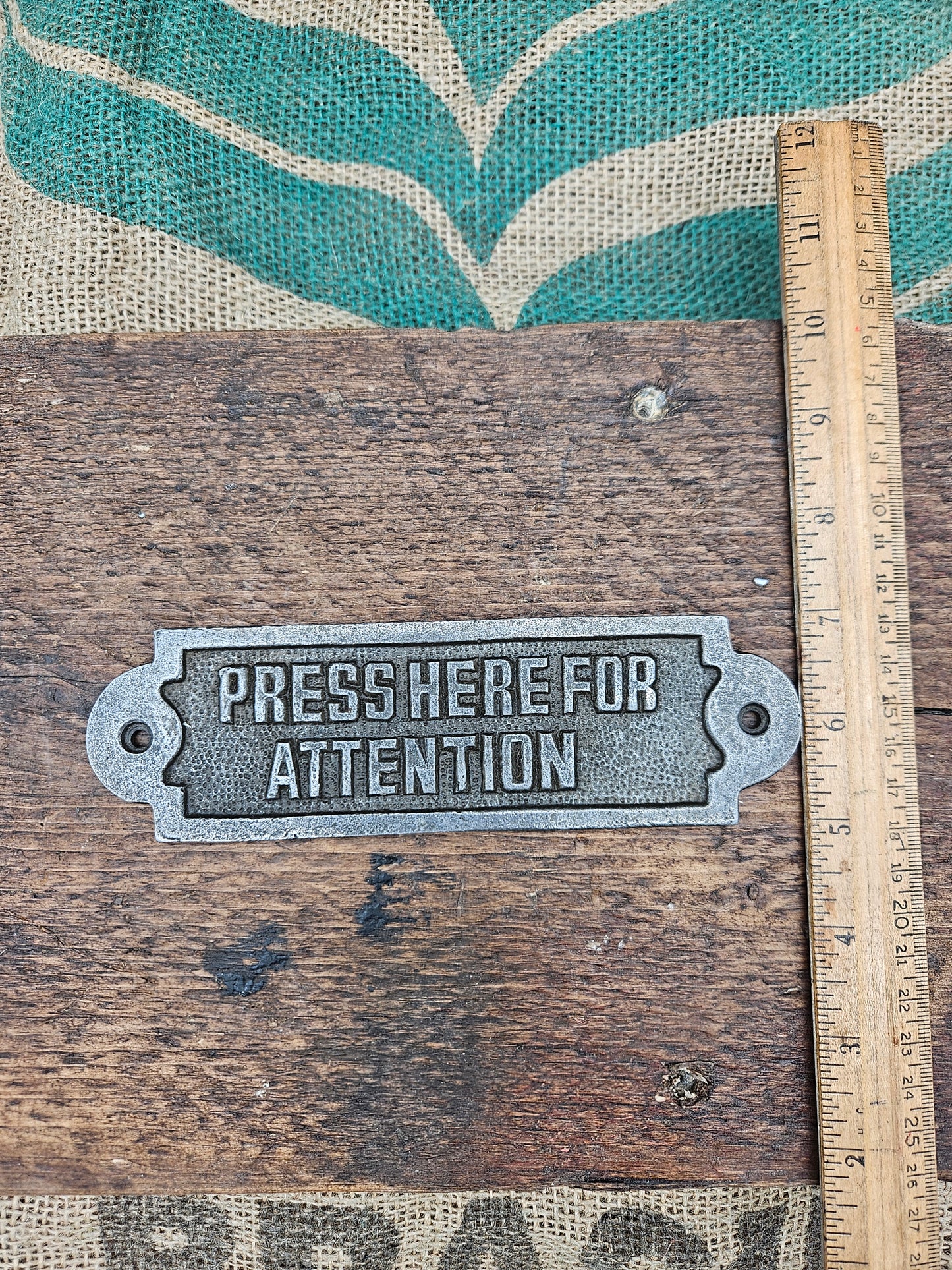Press Here for Attention
