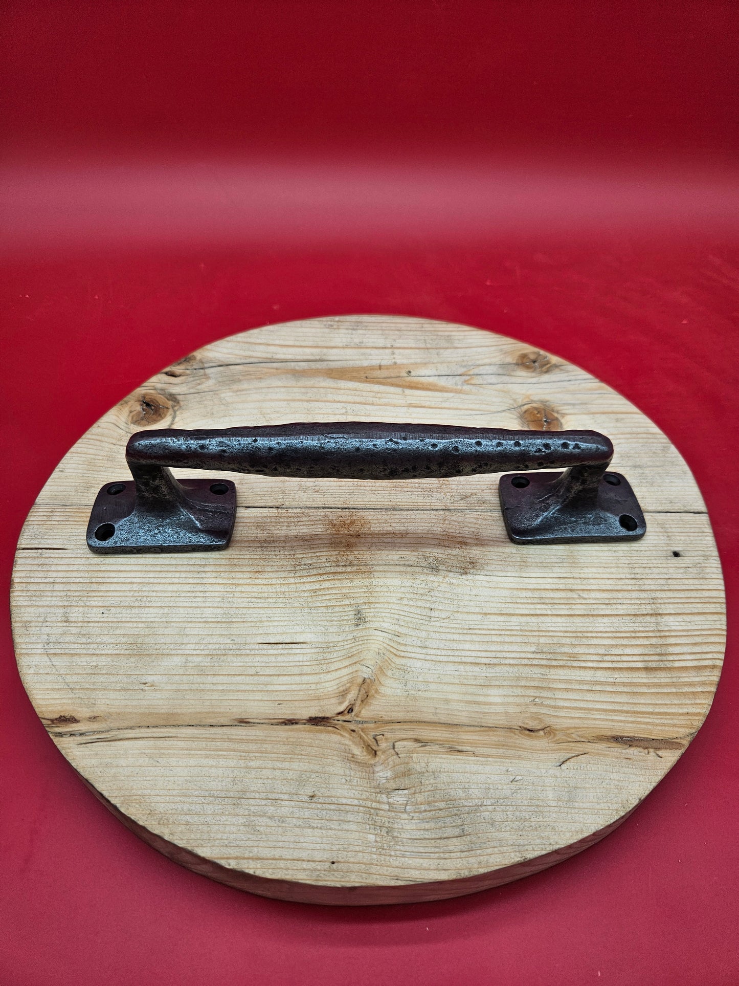 Heavy Duty Pull Handle - Cast Iron vintage style - Antique Iron or Epoxy Black