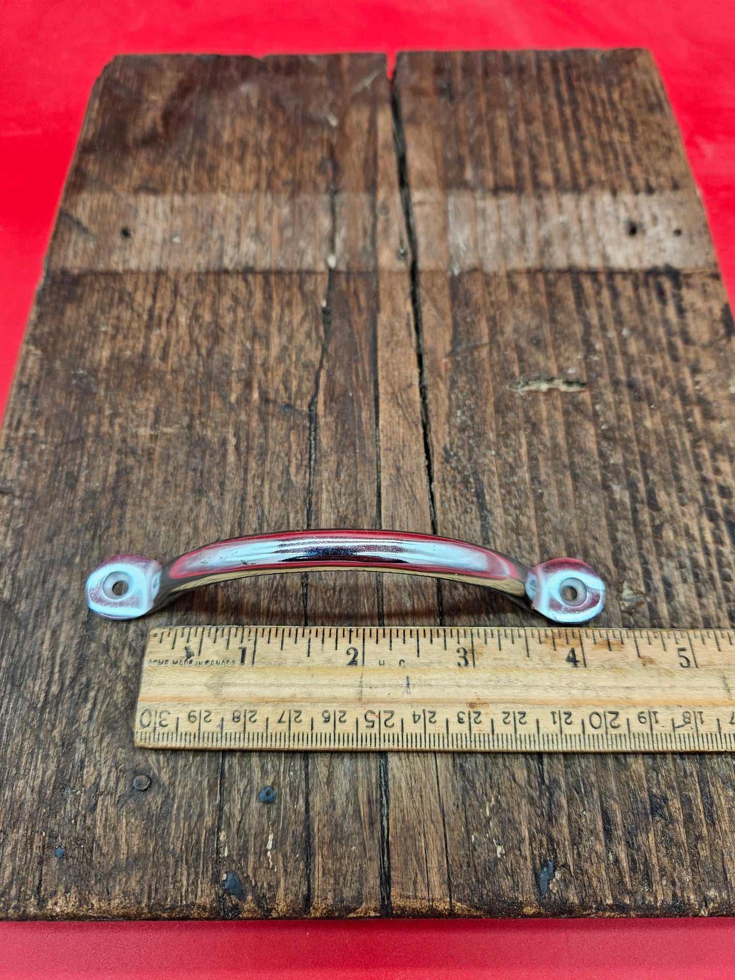 Bow Handle Penny End 5" Solid brass, chrome, antique iron, antique copper or black finishes