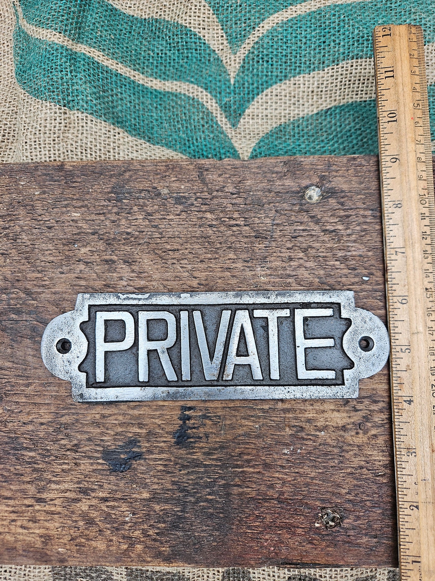 PRIVATE Plaque - 3 Sizes