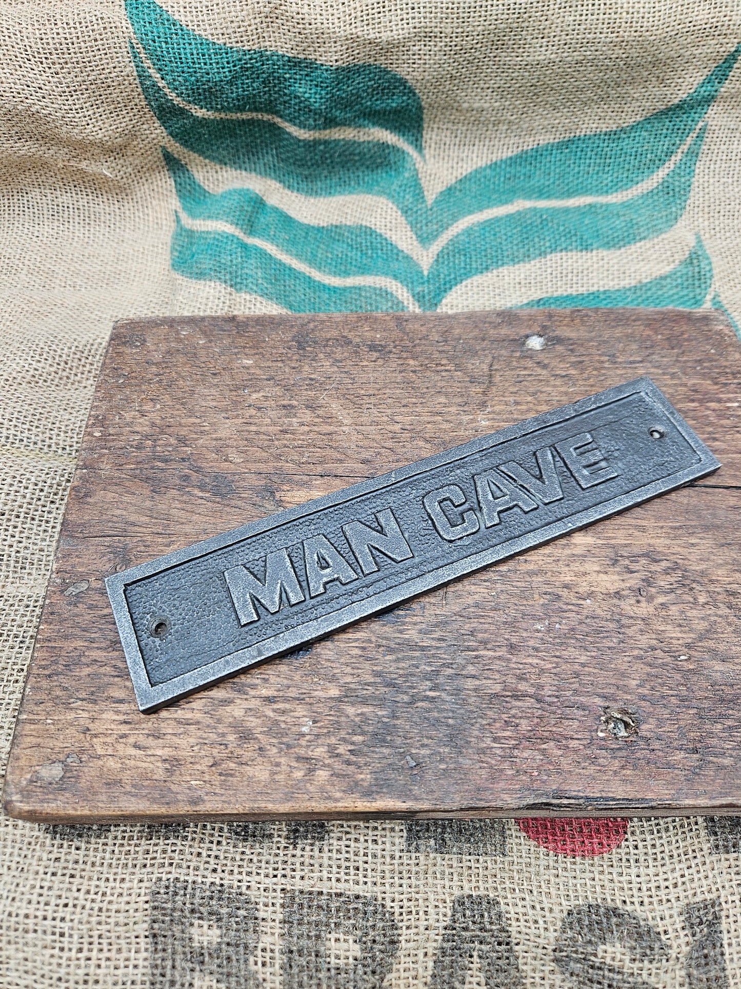 Man Cave Plaque - 2 Sizes
