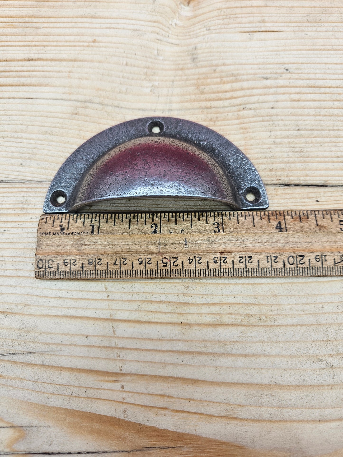Basic Design - Antique Iron Cup Pull Handle