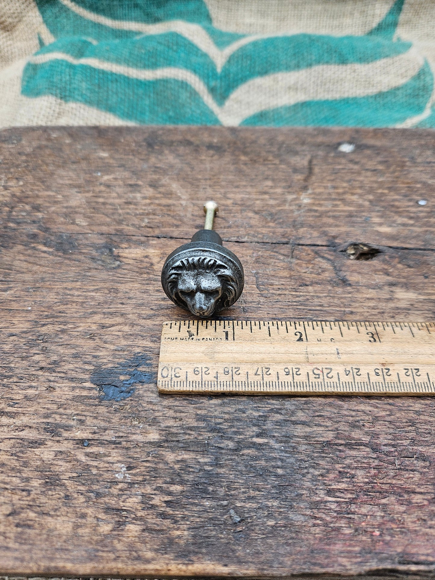 Lion Face Drawer Knob