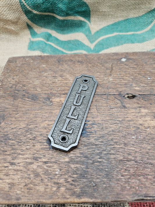 Pull Plaque - Small